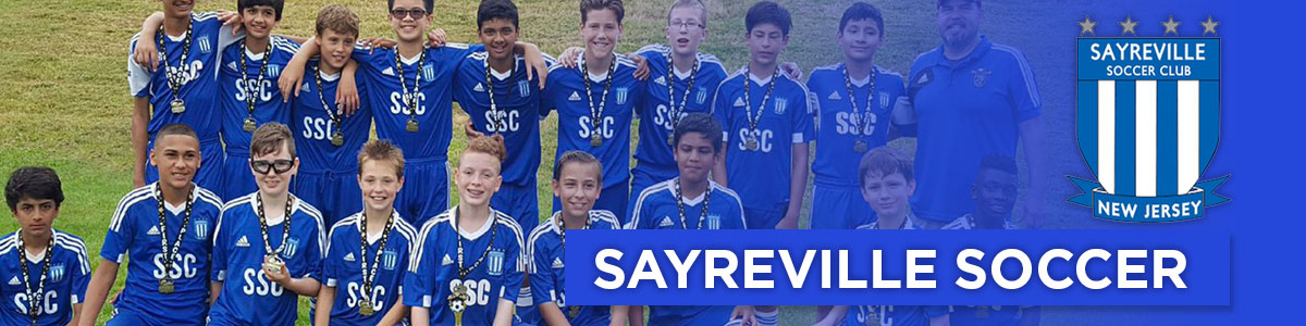 SAYREVILLE SOCCER - TITANS U12 BOYS BLUE GAME JERSEY